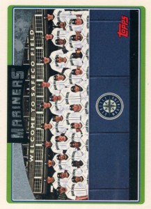 Topps Seattle Mariners Team Card